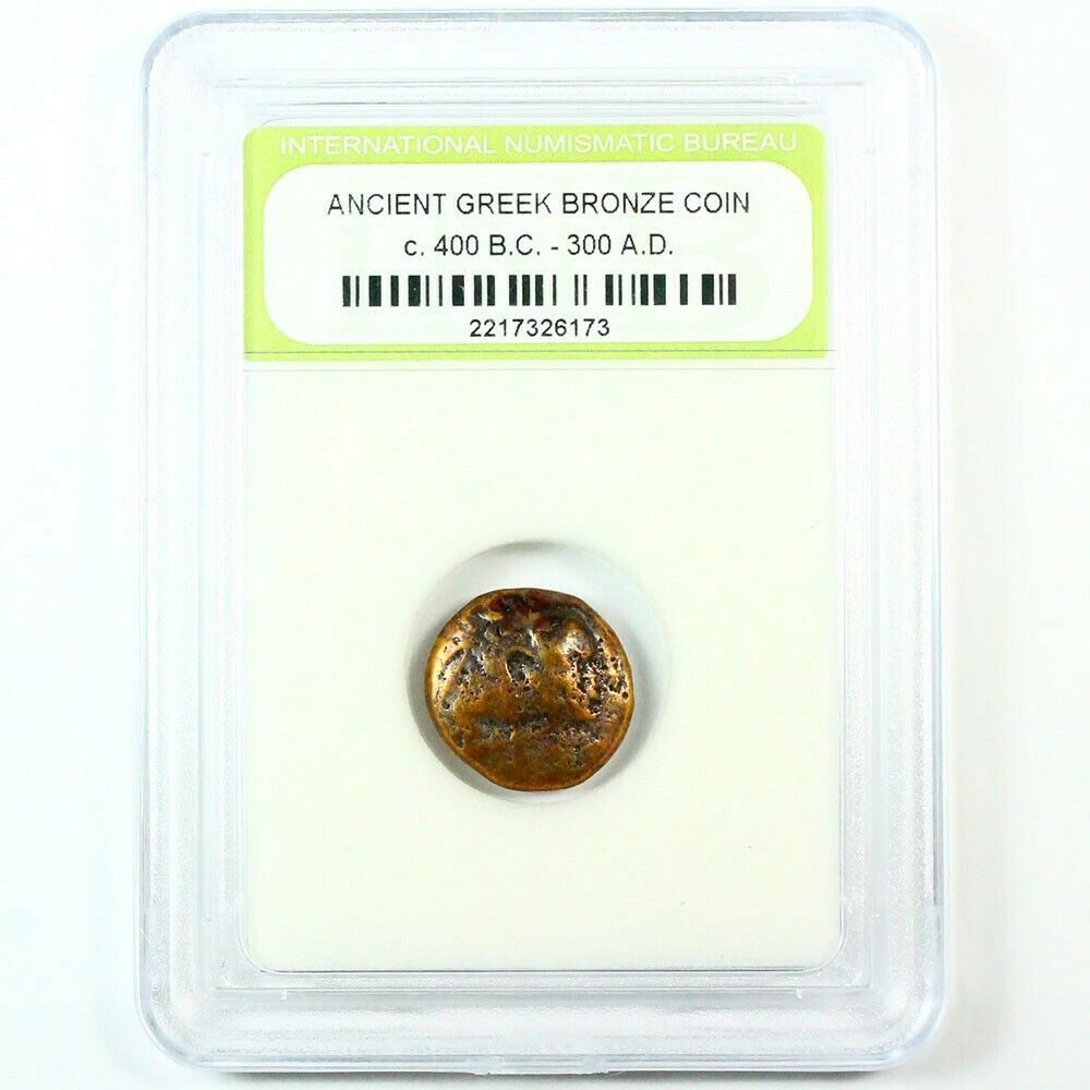 Blowout! Slabbed Ancient Greek Coin. C.400 B.c. - 300 A.d. 1 Coin Per Bid